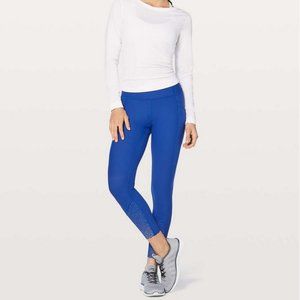 lululemon Tight Stuff Tights in Jet Stream sz 6